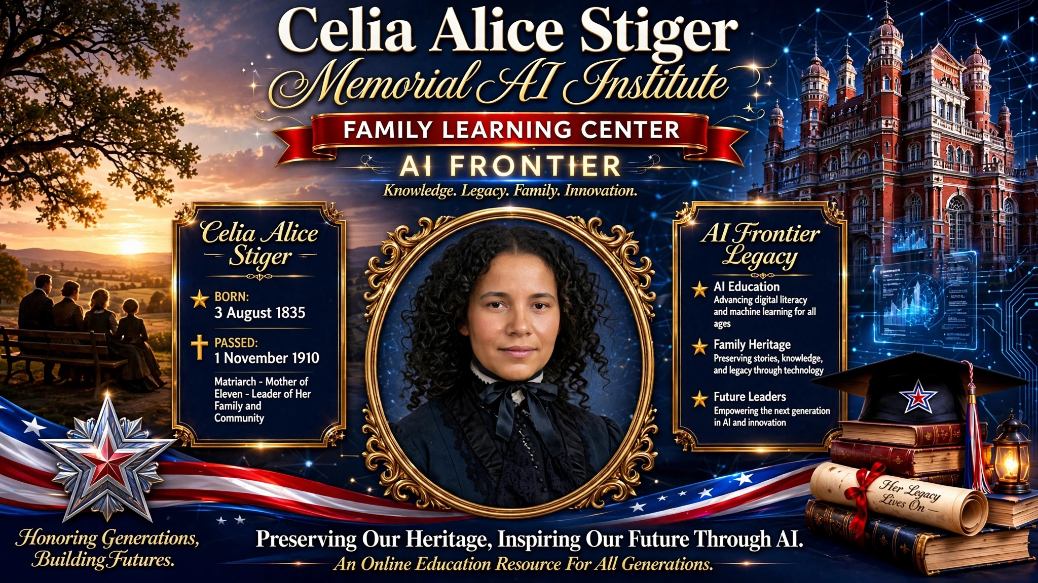 Celia Alice Stiger Memorial AI Institute — AI Frontier